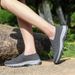Summer Breathable Men's Hollow Mesh Outdoor Mountaineering Anti Slip Amphibious Fishing Shoes For Men 6E3_vogvips.com