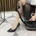 Women's Shoes Women Stilettos Spring Classic Style Elegant Basics Casual Business Wedding Party Fashion Black French Sexy Shallow Mouth Pointed Shoes_vogvips.com