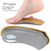 Orthotic Arch Support Insoles For Flat Feet – Breathable & Anti-Slip Half Insoles For Men & Women (Tan, 6 Sizes)_vogvips.com