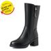 Cross-Border Foreign Trade Fleece-Lined Thickened Warm 2023 New Anti-Slip Wear-Resistant Comfortable Women's Winter_vogvips.com