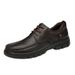 Men's Casual Low-top Lace-up Leather Casual Shoes_vogvips.com