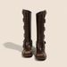 Melard Western Cowboy For Women 2025 New Spring And Autumn Thick Heel Long Over-the-Knee High Martin Boots_vogvips.com