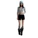 Cowhide Version~5cm Hidden Heel Design Sense Ballet Bow Mid-Calf For Women With Belt Buckle Square Toe Elegant Slouch_vogvips.com