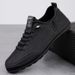 ShoeVault Large Size Genuine Men's 2025 New Breathable Soft Sole Casual Work Safety Chef Leather Shoes Versatile Simple_vogvips.com