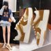 Little White Shoes Female Flat Bottom Student Color Matching Sports Casual Shoes Internet Celebrity Board Shoes Female_vogvips.com