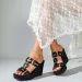 Sandals Women Summer Wedges Slides Slippers Breathable Party Slip Waterproof Pool Luxury Shoes_vogvips.com