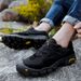 New Outdoor Casual Shoes Heightening Shoes Women's Air Cushion Hiking Shoes Hiking Shoes_vogvips.com