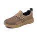 Men's New Walking Soft-soled, Lightweight, Breathable Slip-on Mesh Shoes, Color-blocked, Stylish And Versatile Outdoor_vogvips.com