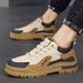 Men's Shoes Autumn And Winter Trendy Mid High Top Casual Shoes For Teenagers Outdoor Slip On Sneakers For Students Thick Soled Trendy Shoes_vogvips.com