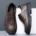 Wide-fit Leather For Men, Spring New Men's Sho, Breathable, Trendy, Versatile, Thick-soled, Busins Formal Casual_vogvips.com