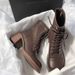 So Beautiful! High Quality! A Woman In Vintage Dr. Martens Boots That Accentuates Her Long Legs_vogvips.com