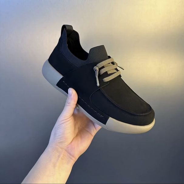 NEW Men's Autumn And Winter Casual Shoes,, Men's Versatile Breathable Board Shoes, Soft-soled Comfortable Loafers_vogvips.com