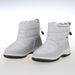 Clearance Export To USA Foreign Trade Non-Slip Warm Fleece-Lined Thickened High-Top Low-Cut Slip-On Gray Waterproof Snow_vogvips.com