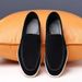 SHLIANG Retro Men Pointed Suede Flats Leather Shoes Casual Penny Loafers Formal Dress Footwear Sapatos Tenis Masculino Y0467_vogvips.com