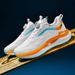 New Spring Sports Men's Mesh Breathable Running Shoes, Unique Shadow Lightweight Soft Sole Comfortable Casual Shoes_vogvips.com