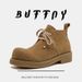 Spring Retro Heightening Martin Boots Japanese Big Head Derby Shoes Men's Tooling Boots Short Boots_vogvips.com