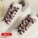 Animal Print Flat Shoelaces – Leopard/Zebra Patterns For Canvas Shoes & Sneakers (0.7cm Width, 80-160cm Length, Unisex Fashion Laces)_vogvips.com
