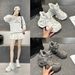 2590 Hot-Selling For Women 2025 Autumn Mesh Breathable Versatile Dad Student Sports Casual Shoes_vogvips.com
