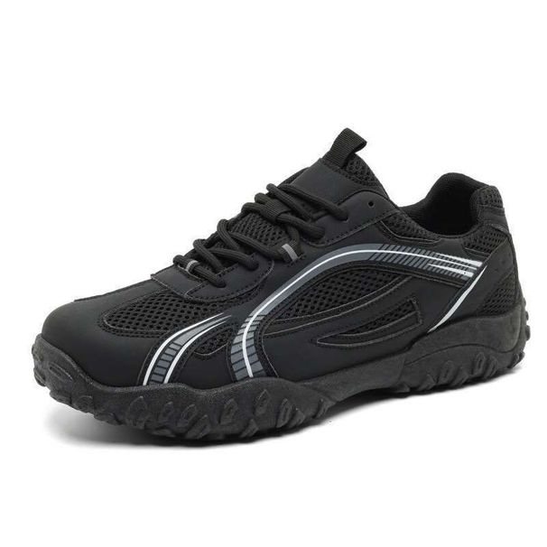 Men's Summer Thick Soled Sports Casual Mesh Height Increasing For Small Individuals Breathable Leather German Training_vogvips.com