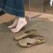 2025 New Sandals Women, Summer French Style Closed-Toe Fairy Roman Slippers For Women_vogvips.com