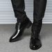Overseas Four Seasons Daily Pointed Lace Single Formal Business Leather Large Men's Shoes_vogvips.com