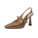 Baotou Sandals Women's 2026 Summer New French Square Head Stiletto High Heels One-word Buckle Mary Jane Single Shoes Women_vogvips.com