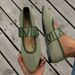 New Oversized Shoes Autumn Casual Loose Flat Fly Woven Women's Shoes, One Foot Kick For Middle-aged And Elderly Mothers_vogvips.com