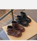 Girls' Ankle Boots 2025 New Style Children's Leather Boots With Cotton Added For Spring And Autumn_vogvips.com