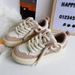 Women's Versatile Low-Top Canvas Shoes Leather Surface Sporty Sneakers That Match Everything_vogvips.com