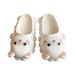 Croc Shoes Cartoon Cute Non-Slip Outdoor Wear Stepping On Feces Feeling Thick Sole Closed-Toe Slippers Indoor And Outdoor Slippers For Women Outdoor Wear_vogvips.com