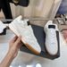 2025 Autumn New Genuine Leather Solid Color Round Toe Lace Up Fragrant Style Diamond Grid Sports Shoes Small Sneakers_vogvips.com