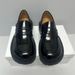 Mm6 Majira Thick Soled Le Fu 2025 Spring Black Genuine Leather Women's Derby Single Shoes One Step_vogvips.com
