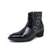 New Fashion Chelsea Boots Men's Brown Retro High-top Men's Boots European And American Fashion Boots British Gentleman Leather Boots_vogvips.com