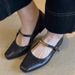 2026 French Style Single-heel Women's Summer Flat Shoes 2026 New Style Mary Jane Women's Shoes_vogvips.com