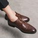 TerraStride 2025 Men's Size 38-48 Autumn Three-Joint Business Casual Pointed Leather Shoes_vogvips.com