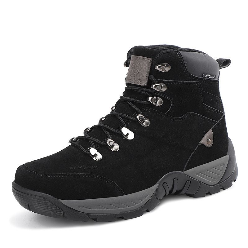 Large Outdoor Field Training Men's Boots, Mid High Top Autumn/Winter New Mountaineering And Hiking Shoes K577 3Fc_vogvips.com