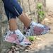 New Fashion Flag Thick Sole Lace Up Sports Single Round Head 43 Couple Casual Shoes_vogvips.com