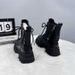 Thick-Soled Martin Boots For Women, British Style Single Leather 2025 New Versatile Stylish Fashion Slim Boots, Height_vogvips.com