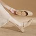French-style Chunky Heel Women's 2025 New Low-heel Mary Jane Soft Leather Vintage Cheongsam Bridal Bridesmaid Wedding_vogvips.com
