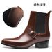 European Warm Series Direct Sale Autumn Winter Fashion British Style Men's Martin Business Workplace Expert Pointed Toe Cowhide Boots_vogvips.com