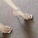 Strappy Fairy-style Skirt And High Heels For Women, Summer 2025 New Model, High-heeled Sandals With Thin Straps_vogvips.com