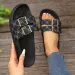 Sandals Women Wedges Summer Slides Slippers Flexible Lightweight Women's Slip Pool Leisure Luxury Shoes_vogvips.com