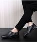 First Layer Men's Casual Single Shoes Overfitting Loafers Low Heel Casual Men's Shoes Casual Leather Shoes_vogvips.com
