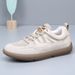 Vintage Mesh De Xun For Men 2025 Summer New Wide Toe White Men's Trendy Breathable Sports Casual Shoes_vogvips.com
