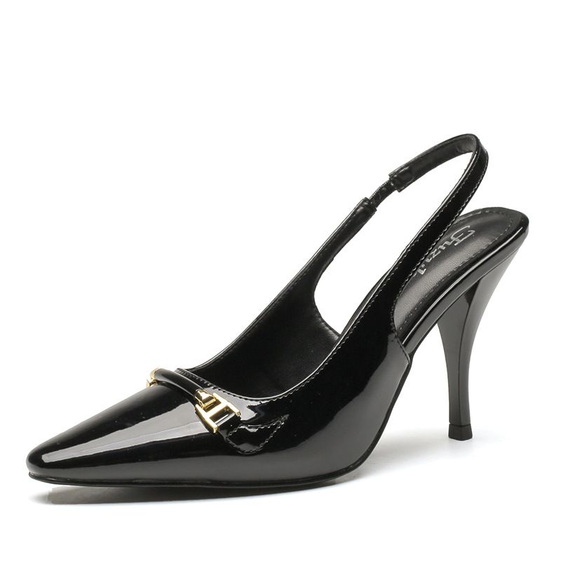 Park Chae-young Rose Same Patent Leather High Heels Women 2025 New Model Royal Sister Queen Style Big Brand Alternative_vogvips.com