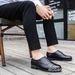 Classic Old Cowhide Three Joint Genuine Leather Men's Round Toe Work Online, Lace Up Security Shoes, Dad Shoes_vogvips.com