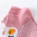 5 Pairs Girls' Cute Cartoon Animal - Lightweight Breathable Short Ankle Socks With Cat, Fox, Lion, Rabbit & Bear Designs_vogvips.com