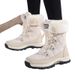 2025 Snow Boots Autumn/winter Outdoor Shoes Cotton Shoes Women's Shoes Warm And Plush_vogvips.com