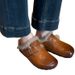 Sheepskin Version ~ Slip-On Lazy Fur For Women, Retro Fleece-Lined Outdoor Warm Half Slippers, Versatile_vogvips.com