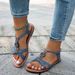 Bohemia Style Sandals Women Soft Bottom Low Heels Woman Non-slip Summer Shoes Sandals For Women_vogvips.com